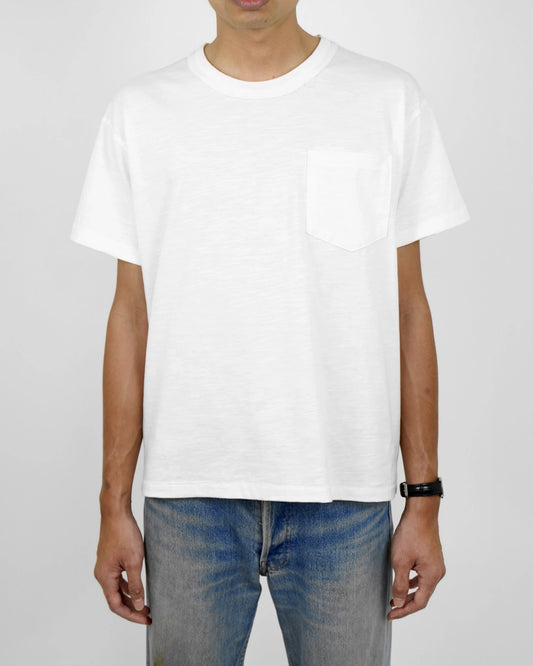 SLUB POCKET TEE