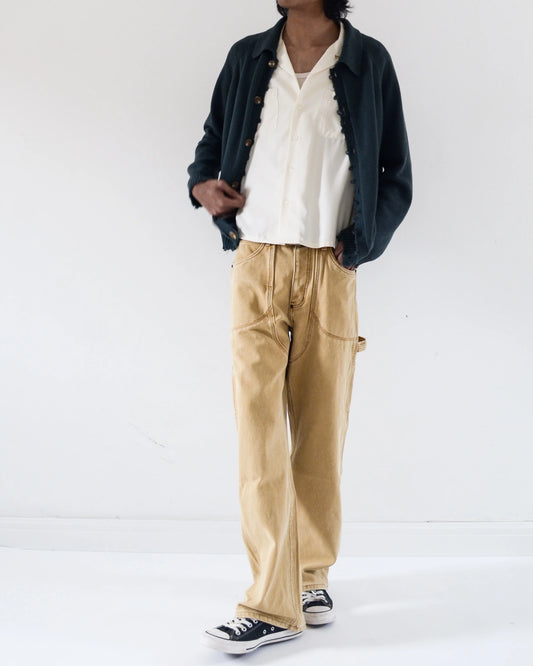 CHAPS CARPENTER PANT + FRAY CARDIGAN + RIPPLE CAMP SHIRT
