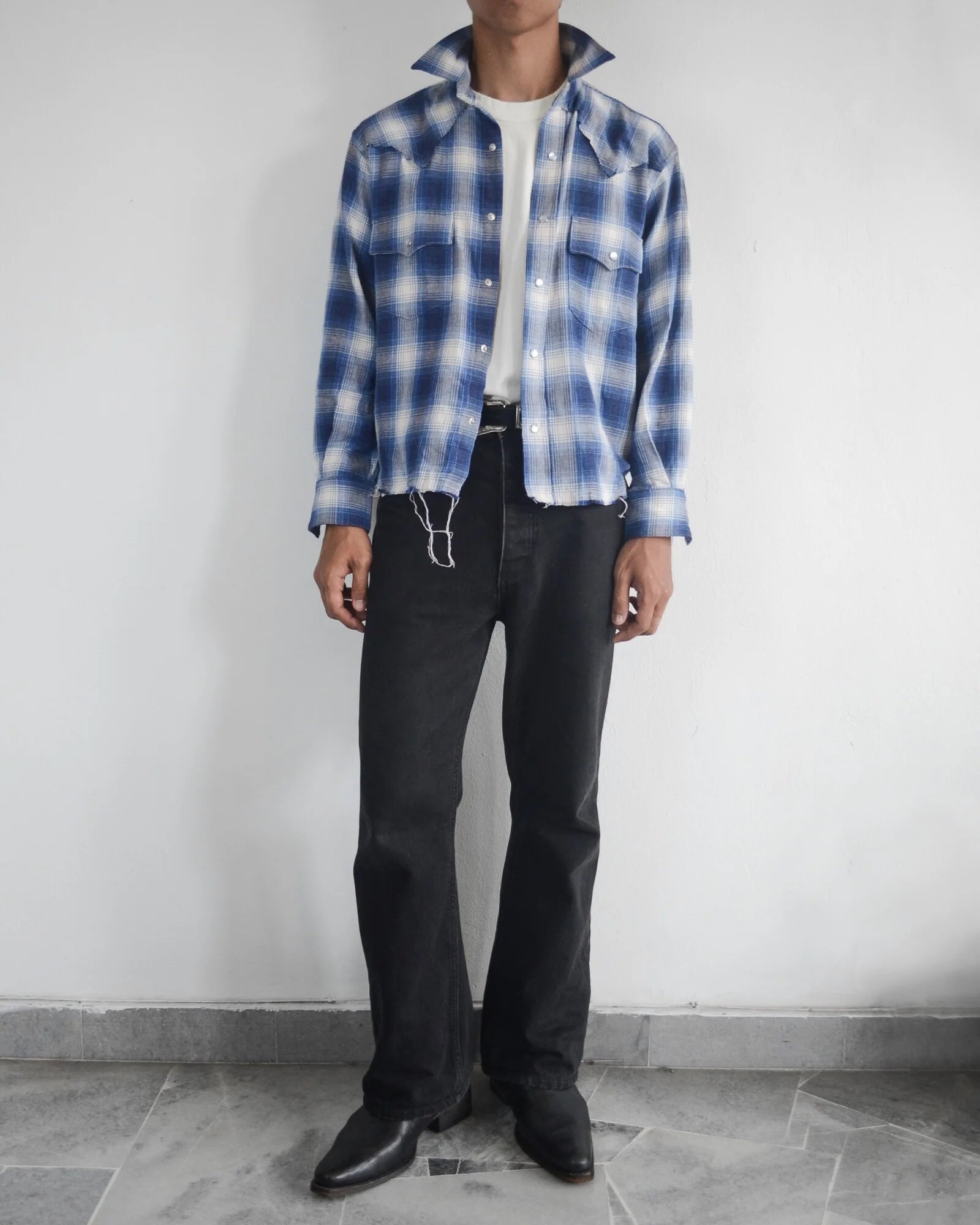 RAW FLANNEL SHIRT