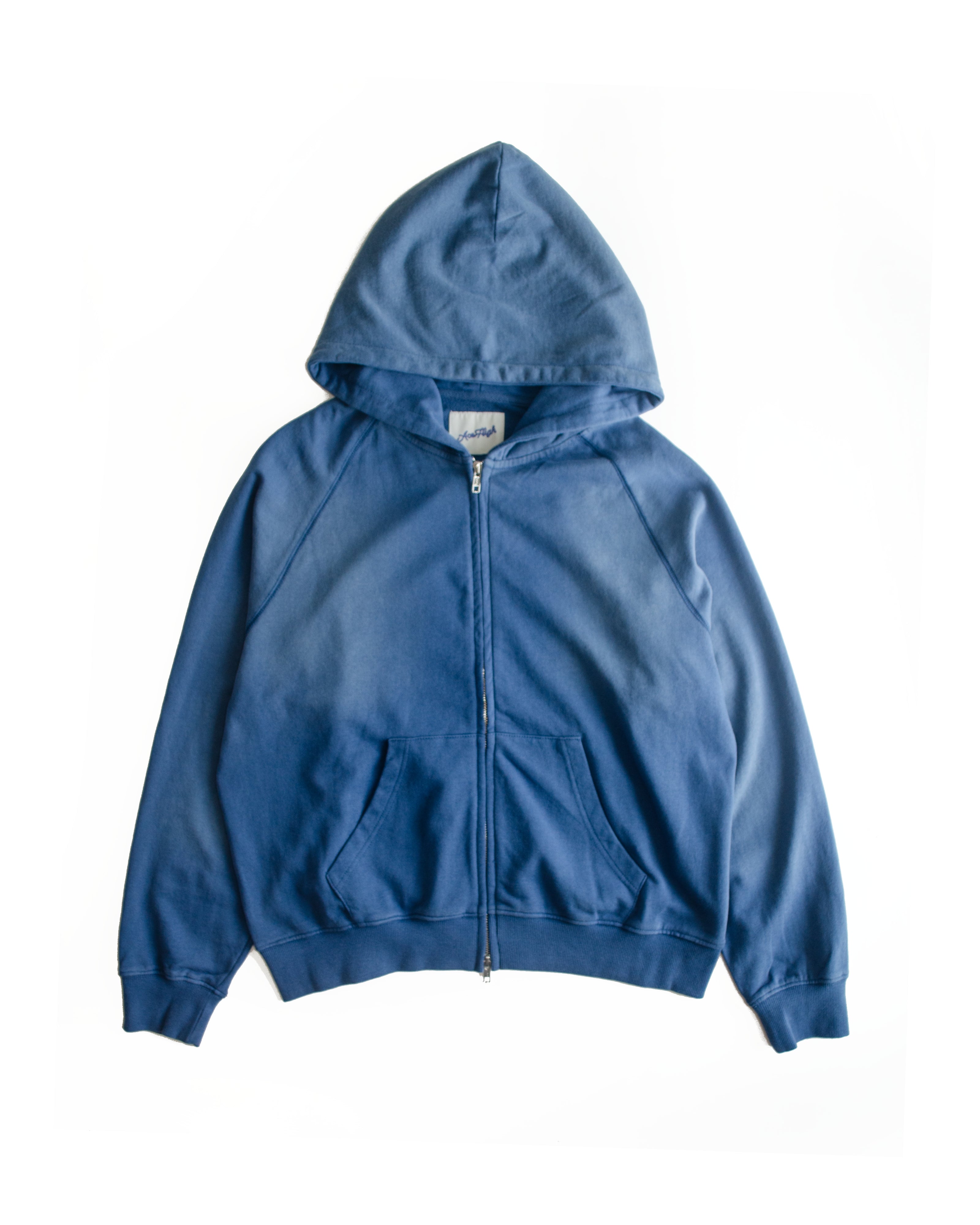 RAGLAN ZIP HOODIE