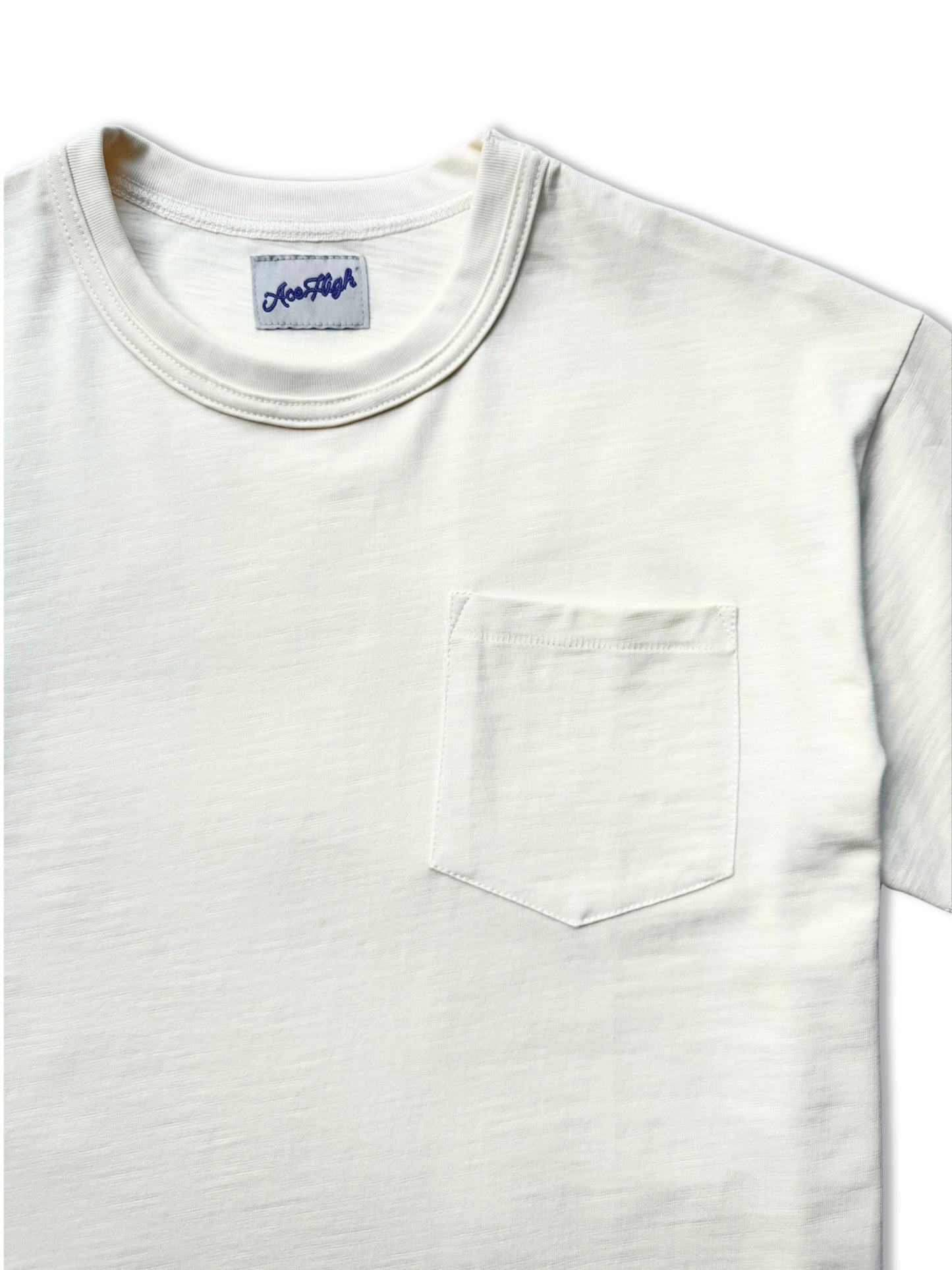 SLUB POCKET TEE