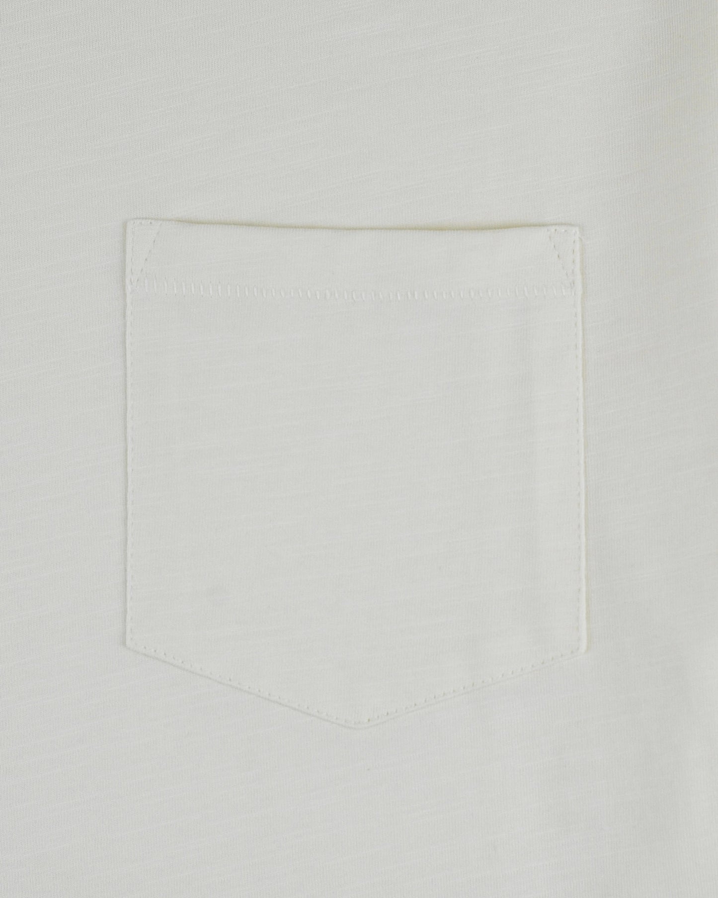 SLUB POCKET TEE
