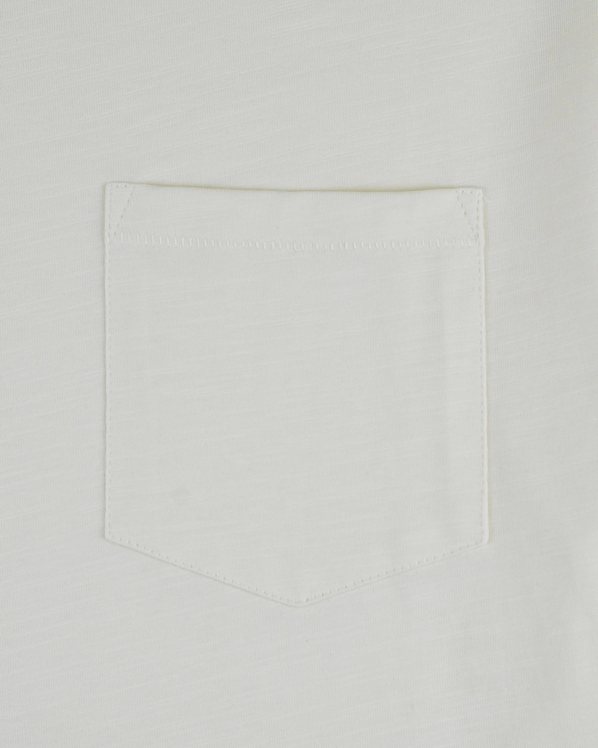 SLUB POCKET TEE