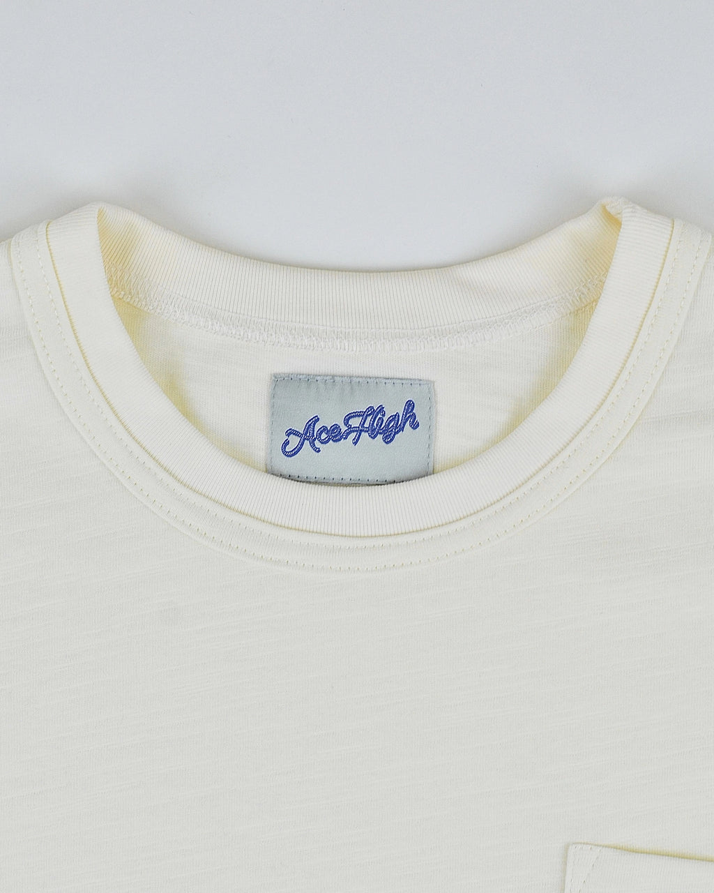 SLUB POCKET TEE