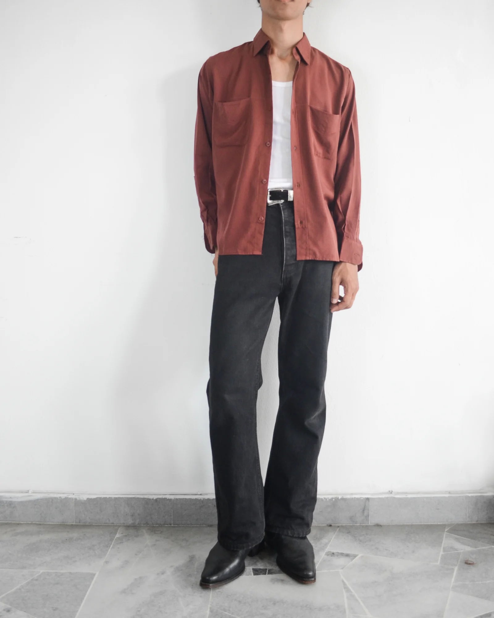 TENCEL DINER SHIRT