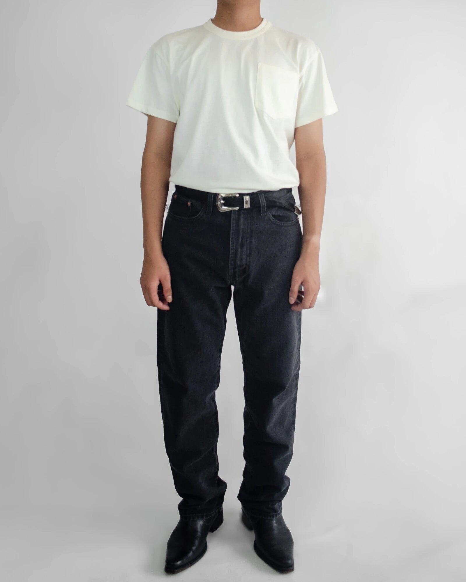 SLUB POCKET TEE