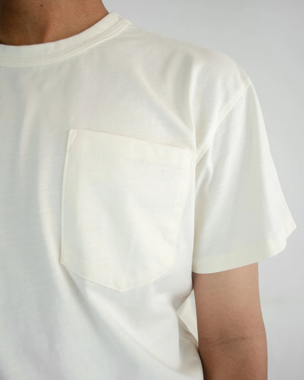 SLUB POCKET TEE