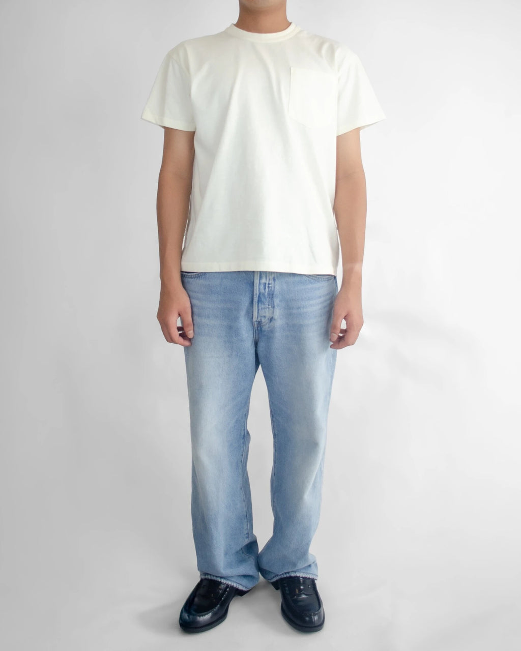 SLUB POCKET TEE