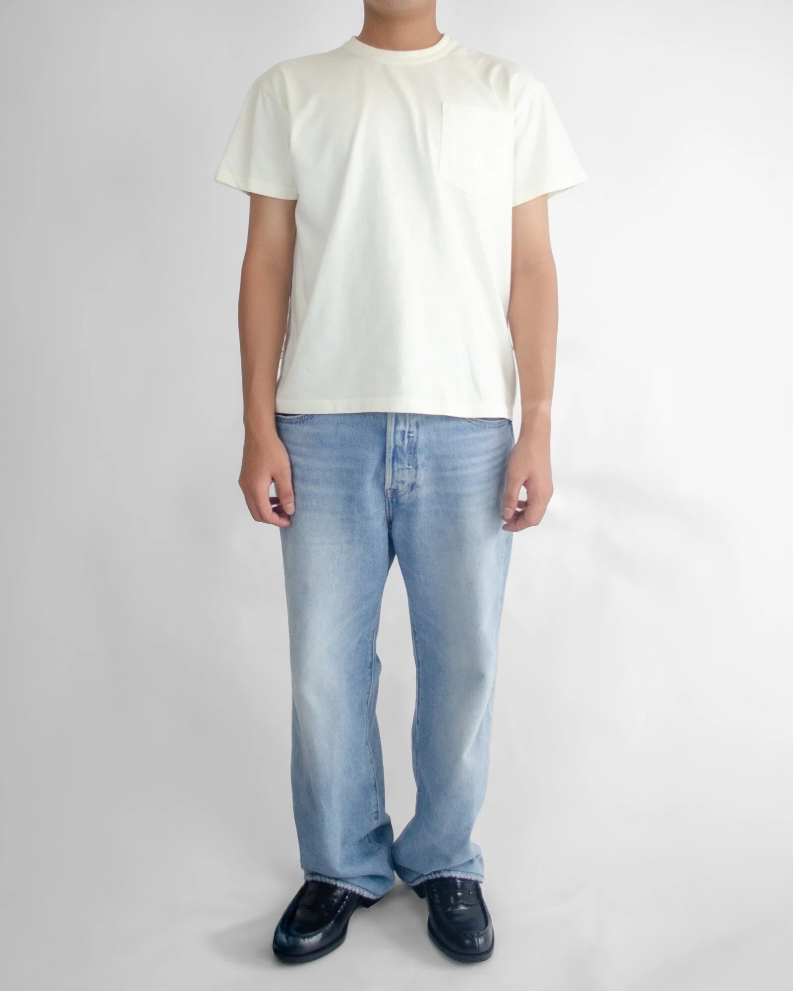 SLUB POCKET TEE