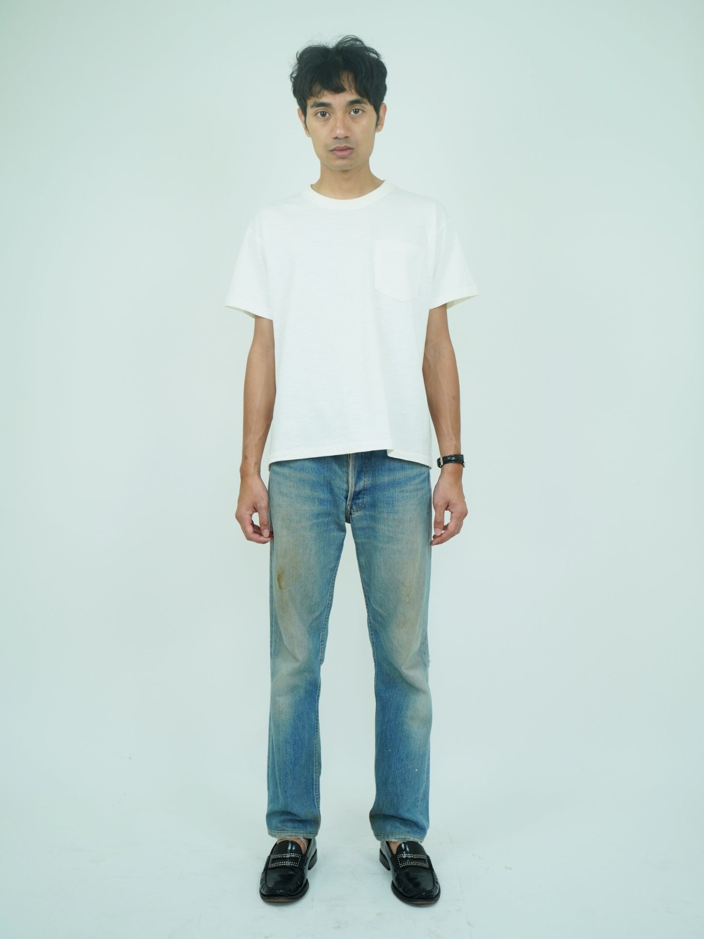SLUB POCKET TEE
