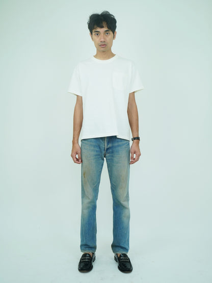 SLUB POCKET TEE