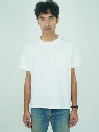 SLUB POCKET TEE