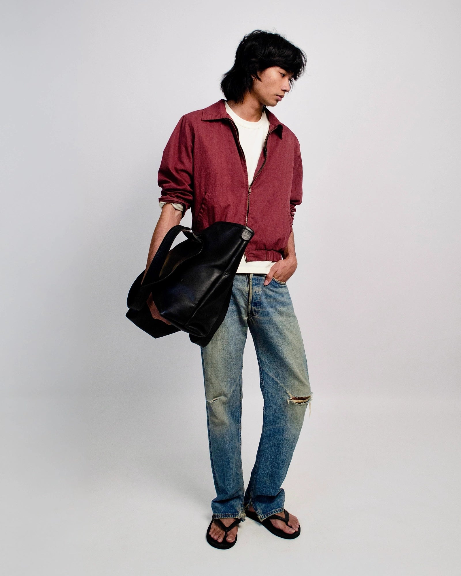 SLUB POCKET TEE
